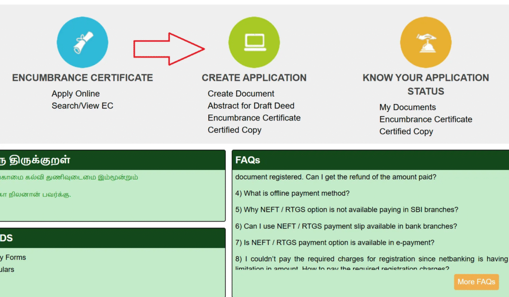 Property Registration on TNREGINET
